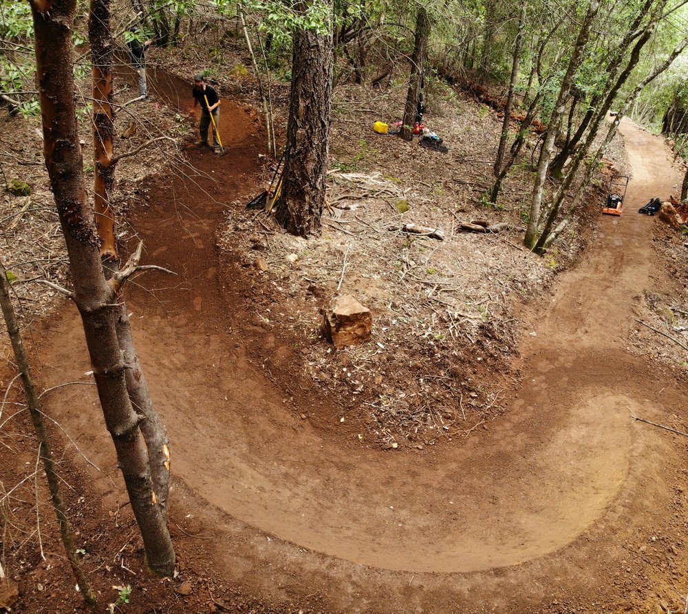 Private Flow Trail Build by McGill Trail Fabrication