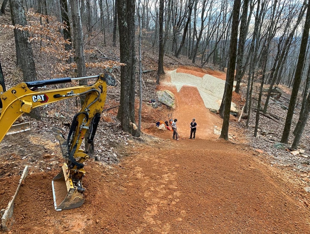 Walden's Ridge Trail Construction - McGill Trails