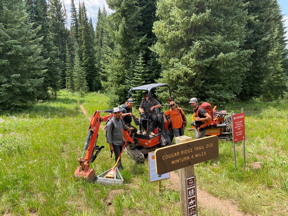 Cougar Ridge Trail - McGill Trail Fabrication